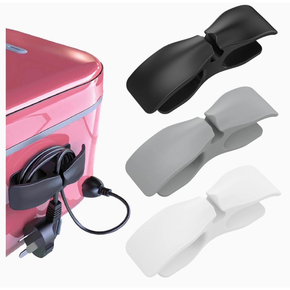 NEW! 3 Pack Cord Organizer for Appliance Cords, Upgrade Adhesive Appliance Cord